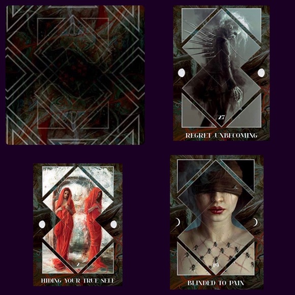 Dark Mirror Oracle Cards. Laura Sava - Picture 2 of 2